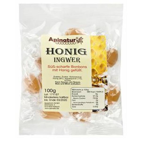 Honig-Ingwer Bonbons von Apinatur®, 100 g